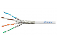 Schrack Kabl inst. Cat.7 S/FTP - 1000 MHz, 4x2xAWG-23,LS0H, 40%,beli Kotur 1000m HVKP423H01