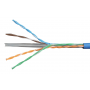 Schrack Kabl inst.Cat.6 U/UTP - 300 Mhz, 4x2xAWG-23, PVC, plavi /1m HSKU423P15 - slika 1