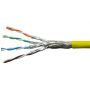 Schrack S/FTP inst. kabl cat.7a,4x2xAWG22/1,1200MHz,LS0H-3,50%,žuti/100m - slika 1