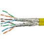 Schrack S/FTP inst. kabl cat.7a,8x2xAWG22/1,1200MHz,LS0H-3,50%,žuti - slika 1