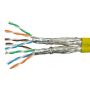 Schrack S/FTP inst. kabl cat.7a,8x2xAWG22/1,1200MHz,LS0H-3,50%,žuti/100 - slika 1