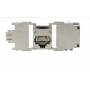 Schrack TOOLLESS LINE-RJ45 Modul, Cat.6a 10Gbit, STP (SFA) HSEMRJ6GWT - slika 2